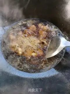 Make "Hand-to-bread black pepper beef." step 9