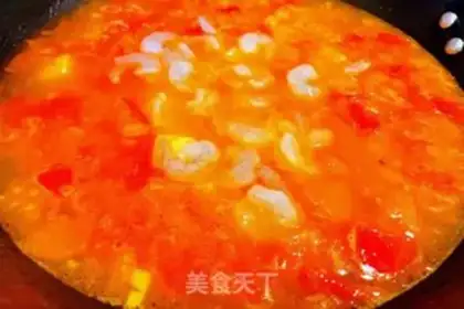 Make Shrimp bean curd, gilder, mushroom soup step 11