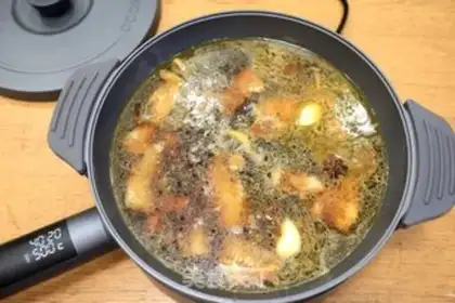 Make Bone bean noodle step 4