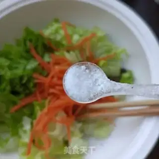 Make Lettuce with sea cucumber step 8