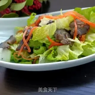 Make Lettuce with sea cucumber step 11
