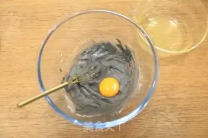 Make Black Sesame Pine step 3