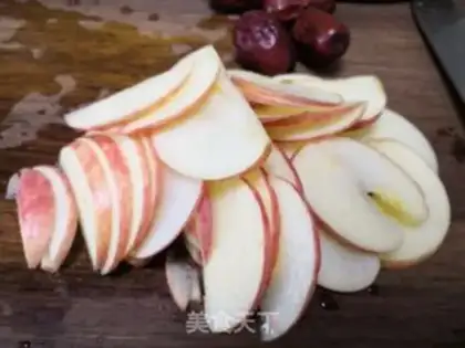 Make Big-tree apple sugar step 1