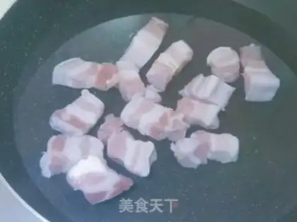 Make Quail egg red pork step 2