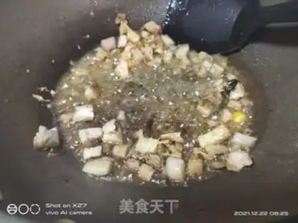 Make ♪ Meat-dry corn-leaf rice ♪ step 2