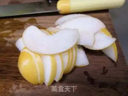 Make Big-tree apple sugar step 3