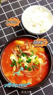 Make Pickle tofu soup step 13