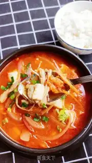 Make Pickle tofu soup step 14