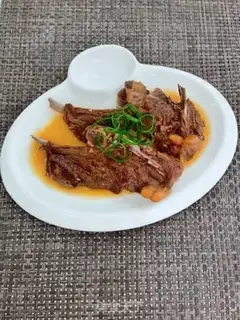 Make Red lamb chops step 10