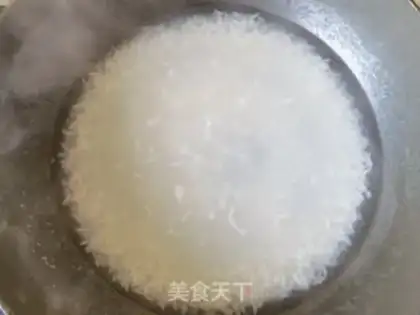 Make Red sugar, red date rice step 3