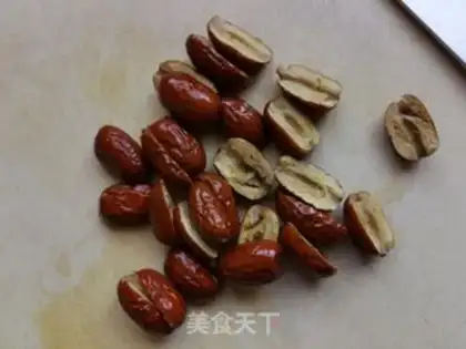 Make Red sugar, red date rice step 6