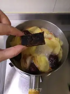 Make Big-tree apple sugar step 7