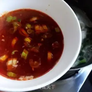 Make Sour soup and eggs step 5