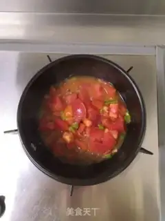 Make Tomato tofu pot step 5