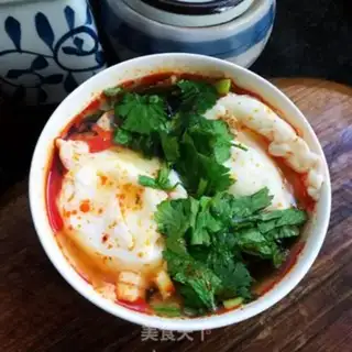 Make Sour soup and eggs step 7