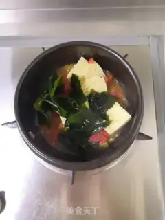 Make Tomato tofu pot step 6