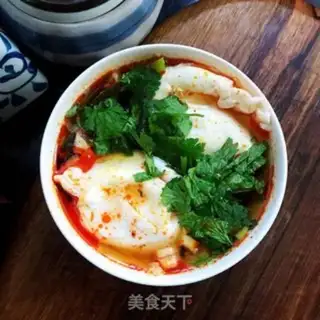 Make Sour soup and eggs step 8