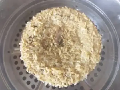 Make Red sugar, red date rice step 14