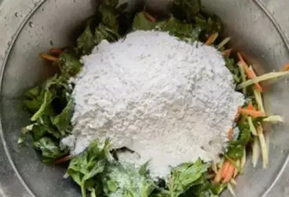 Make Three-colour veggies step 5