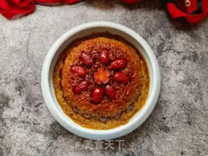 Make Red sugar, red date rice step 16
