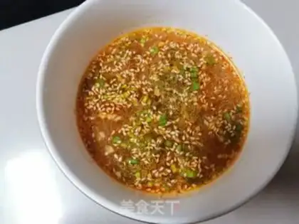 Make Sour spicy. Noodles step 4