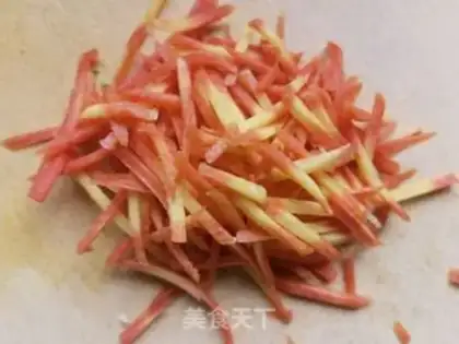Make Carrot, pineapple step 2