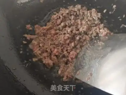 Make Meat sauce noodles step 4
