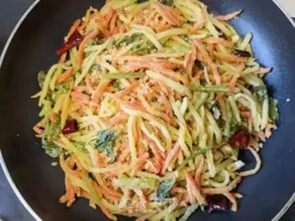 Make Three-colour veggies step 13