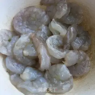 Make Cream pepper and shrimp step 0