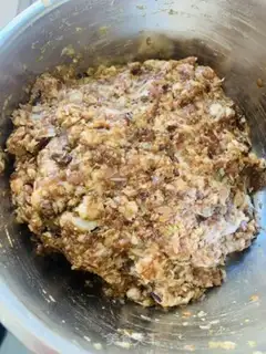 Make Pork dumplings step 3