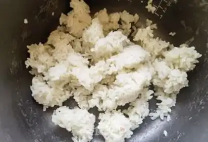 Make Cream pepper egg fried rice step 0