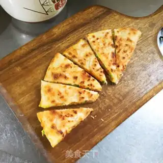 Make Ham egg cake step 6
