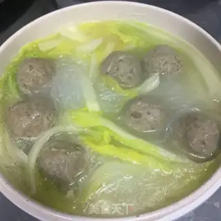 Make Meatball fan cabbage step 6