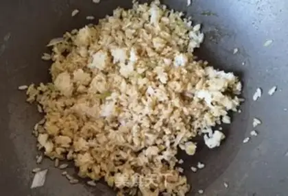 Make Cream pepper egg fried rice step 9