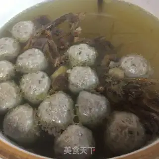 Make Meatball mushroom soup step 4