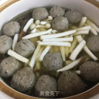 Make Meatball mushroom soup step 5