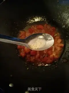 Make Tomato lotus meatball soup step 12