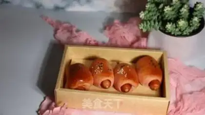 Make A red ham roll step 12