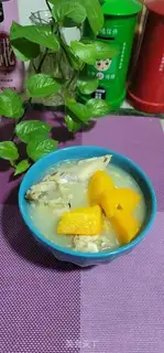 Make Fat fish stewed papayas step 9