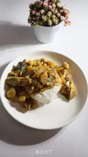 Make Potato curry step 6