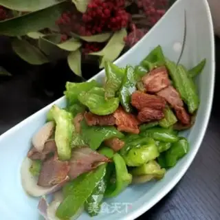 Make Go back to the pot and fry the pepper step 9