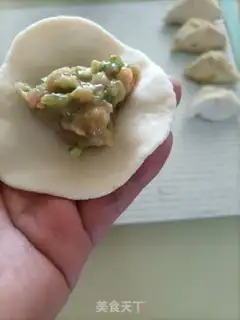 Make Piggy pork dumplings step 23