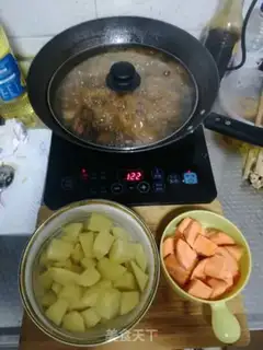 Make Carrots and potatoes step 2