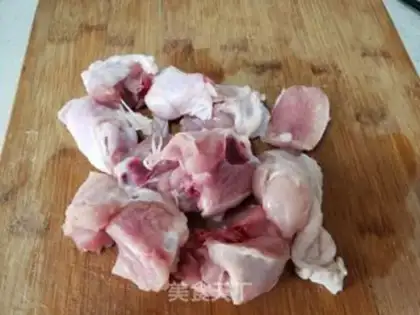 Make Potato chicken step 1
