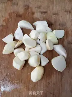 Make Potato chicken step 4