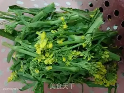 Make Clean up the oily oily flowers step 1