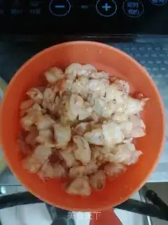 Make The mushrooms burst into red shrimp step 4