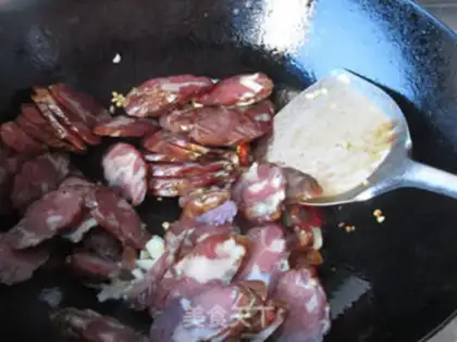 Make Weenie fried aces step 4