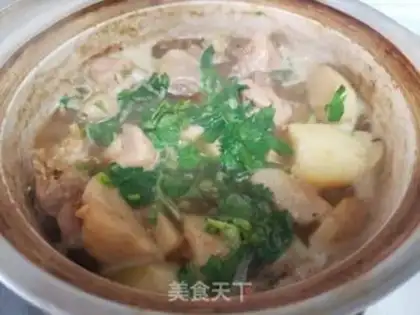Make Potato chicken step 10