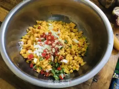 Make Spicy pumpkin bun step 3
